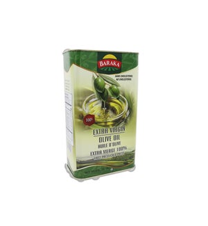 Premium Extra Virgin Olive Oil in tin "Baraka" 101